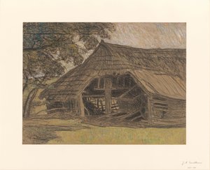 Capanna in rovina da Jan Adam Zandleven