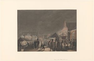 Fiera al Botermarkt di Amsterdam, 1810