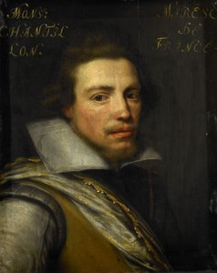 Ritratto di Gaspard de Coligny III, Conte di Châtillon sur Loing da Jan Antonisz van Ravesteyn (workshop of)