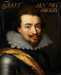 Ritratto di Jan il Giovane, conte di Nassau-Siegen (conte Giovanni VIII di Nassau-Siegen) da Jan Antonisz van Ravesteyn (workshop of)