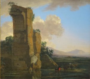 Paesaggio italiano da Jan Asselijn