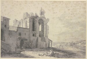 Rovine romane da Jan Asselijn