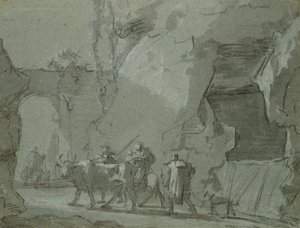 Pastori Davanti a un Arco, c.1650-52