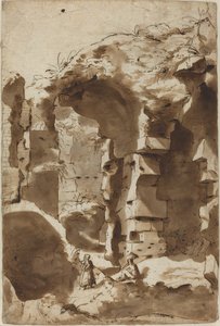 Le rovine del Colosseo da Jan Asselijn
