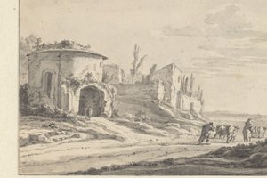 Veduta di S. Teodoro a Roma