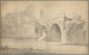 Veduta del Ponte Rotto, Roma