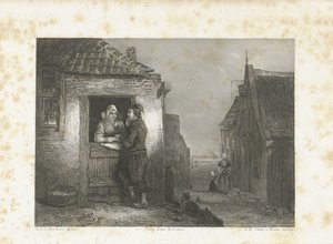 Coppia di Volendam da Jan Baptist Tetar van Elven