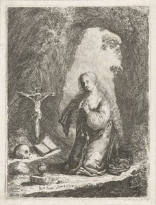 Maria Maddalena penitente da Jan Barentsz. Muyckens