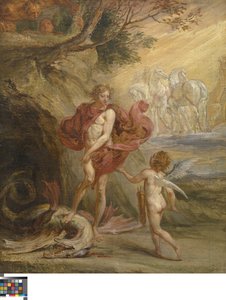 Olandese: Apollo en Python Apollo e Python da Jan Boeckhorst