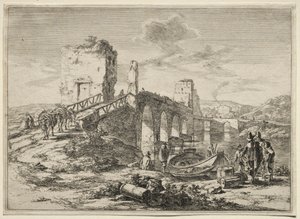 Il ponte Molle sul Tevere