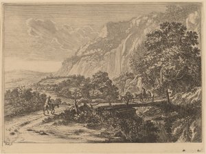 Il ponte di legno a Sulmona vicino a Tivoli da Jan Both