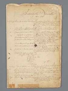 Notizie di Batavia 1785 da Jan Brandes