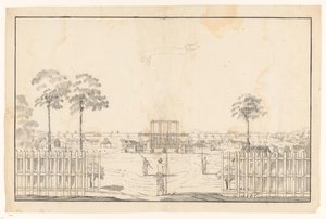 Il kraton a Djocja (Mataram) da Jan Brandes