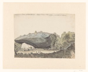 Santuario rupestre islamico di Kuragala a Ceylon da Jan Brandes
