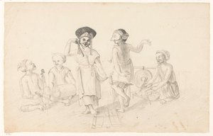 Danza giavanese da Jan Brandes