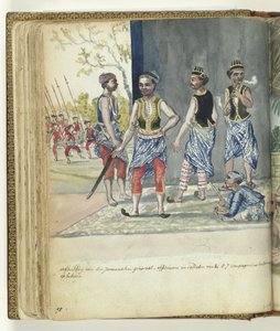 Truppe ausiliarie giavanesi della Compagnia da Jan Brandes