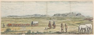 Khoikhoi e coloni nella pianura del Capo da Jan Brandes