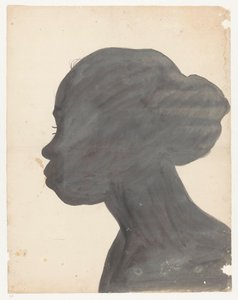 Ritratto in silhouette di Flora da Jan Brandes