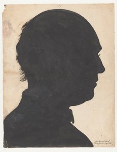 Ritratto in silhouette di Jan Brandes da Jan Brandes