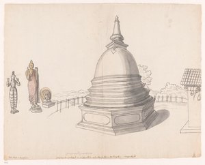 Stupa singalese a Moegerikalle