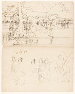 Scene di strada a Batavia
