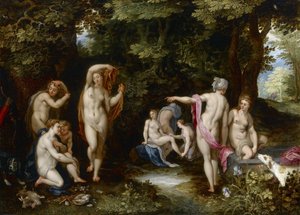 Diana e Atteone da Jan Brueghel the Elder