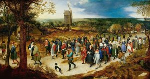 Le Cortège des Noces da Jan Brueghel the Elder