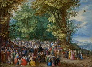 Il Discorso della Montagna da Jan Brueghel the Elder