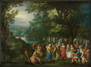 Danza nuziale da Jan Brueghel the Elder