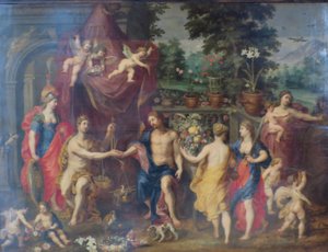 Allegoria della vita virtuosa da Jan Brueghel the Younger