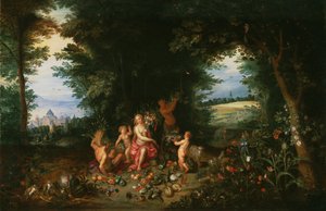 Paesaggio con Cerere (Allegoria della Terra) da Jan Brueghel the Younger