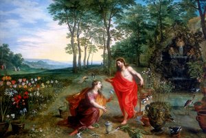 Noli me tangere, XVII secolo da Jan Brueghel the Younger
