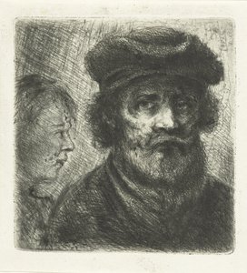Giovane uomo e uomo barbuto