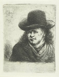 Uomo con cappello da Jan Chalon