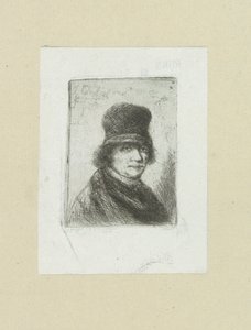 Uomo con cilindro (serie: The Compleat Work of Etchings by John Chalon)