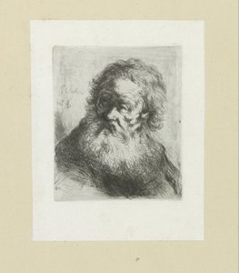 Vecchio con barba da Jan Chalon