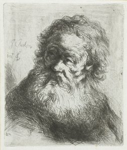 Vecchio con barba da Jan Chalon