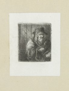 Vecchio con mantello e cappello (serie: The Compleat Work of Etchings by John Chalon) da Jan Chalon