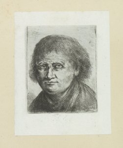 Uomo adulto, verso sinistra da Jan Chalon