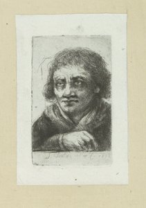 Uomo adulto, con la mano destra visibile da Jan Chalon