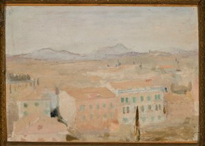 Corfù - vista dal balcone. Da un viaggio in Grecia