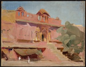 Jaipur - edifici. Da un viaggio in India da Jan Ciągliński