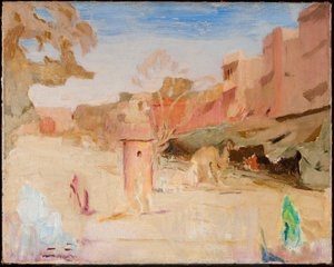 Jaipur - strada. Da un viaggio in India da Jan Ciągliński