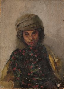 Ritratto di una donna ebrea. Da un viaggio in Crimea da Jan Ciągliński