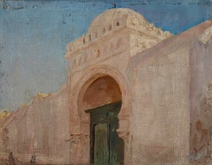 Kairouan (Ingresso alla Moschea del Barbiere) da Jan Ciągliński