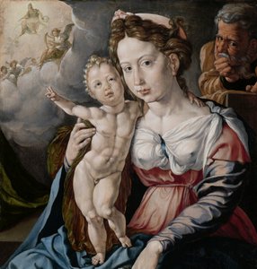 La Sacra Famiglia da Jan Cornelisz Vermeyen