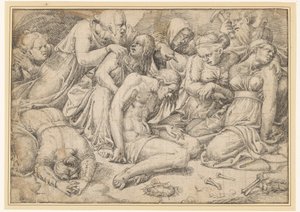 La Lamentazione di Cristo da Jan Cornelisz Vermeyen