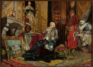 Il re Stanisław August Poniatowski a Pietroburgo