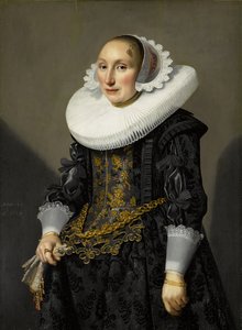 Ritratto di Adriana van der Aam da Jan Damen Cool