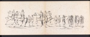 Mascherata degli studenti di Leida, 1865 (tavola 10) da Jan Daniël Cornelis Carel Willem baron de Constant Rebecque